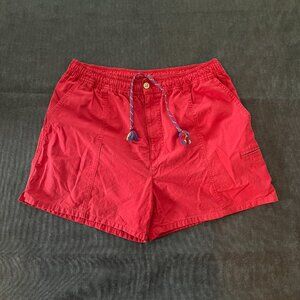 Jantzen Vintage Red Cotton Shorts (M)